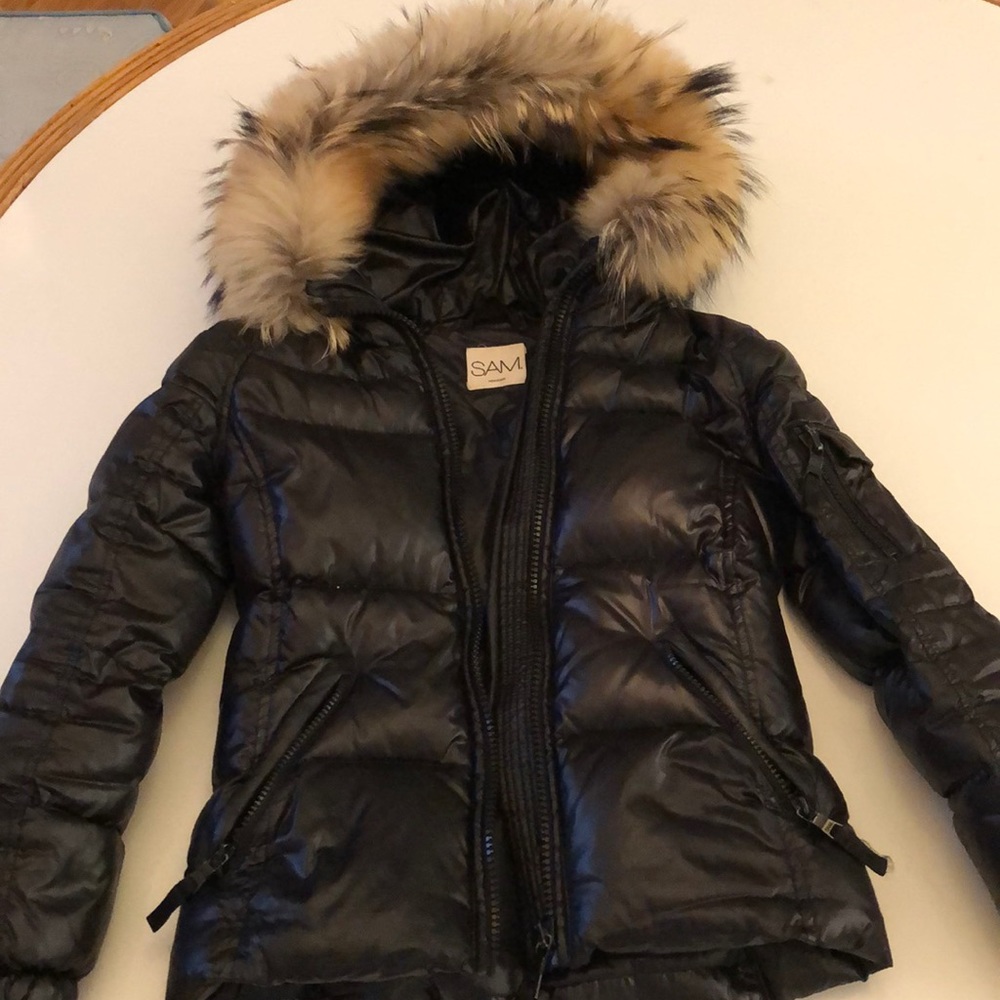 Black Size 10 SAM Blake Coat Girls